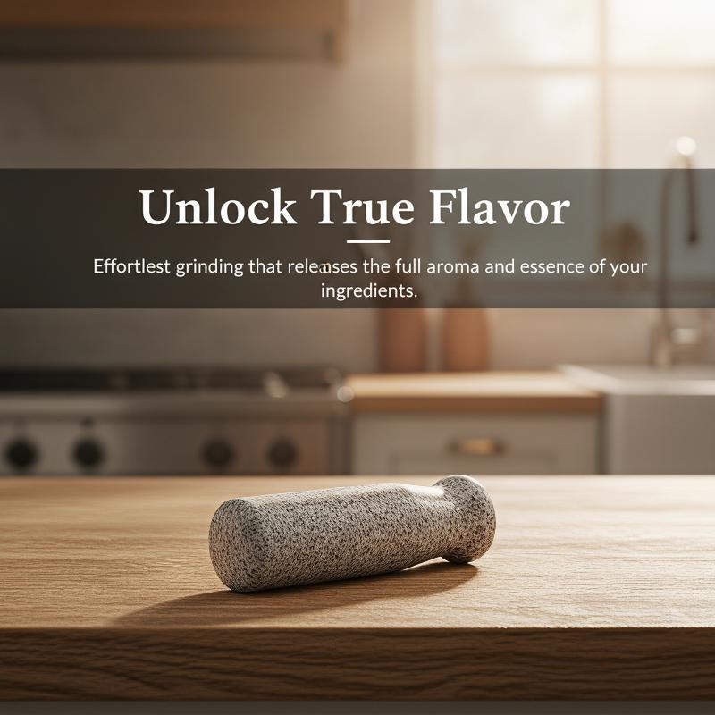 Natural Granite Mortar and Pes - Mortar Pestle Granite recension och pris