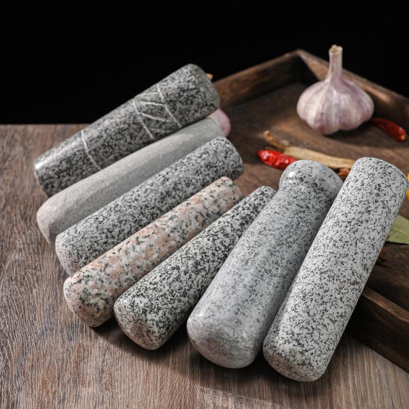 Natural Granite Mortar and Pes - Mortar Pestle Granite recension och pris