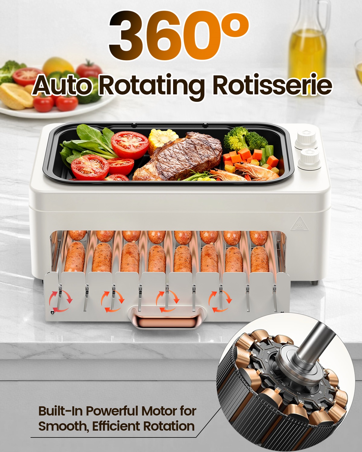 3-in-1 Electric Indoor Grill S - Home Cooking For Dogs recension och pris