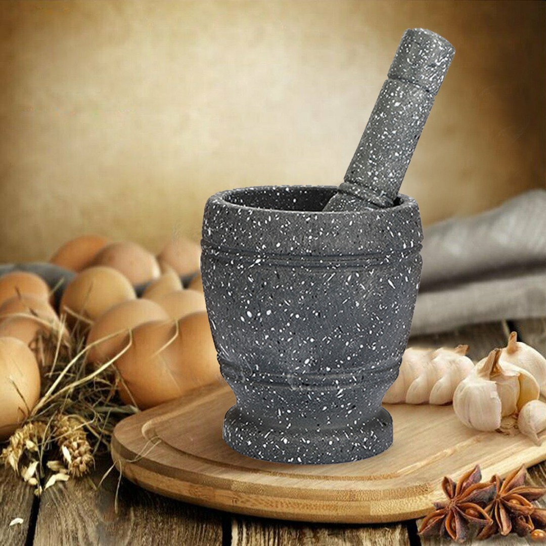 New Granite Pestle and Mortar  - Mortar Pestle Granite recension och pris