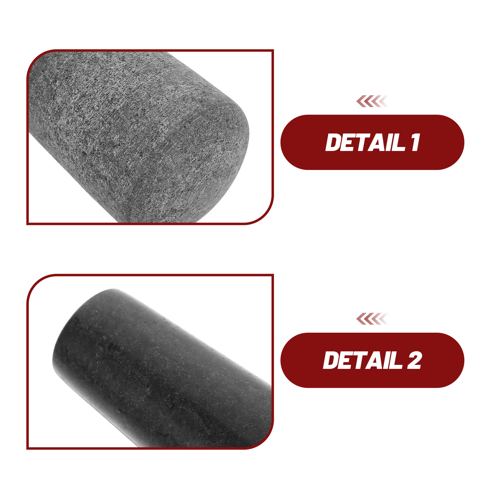 Stone Mortar and Garlic Pestle - Mortar Pestle Granite recension och pris