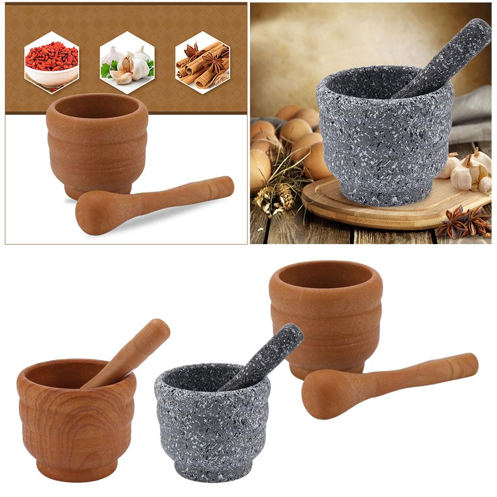 Premium Granite Mortar and Pes - Mortar Pestle Granite recension och pris