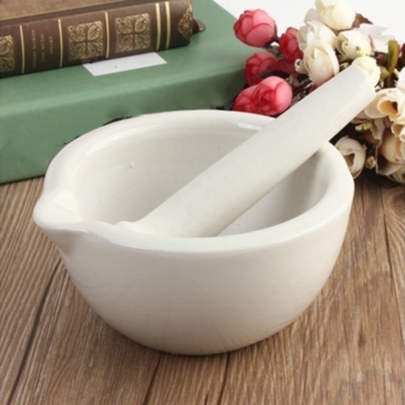 Mini 60mm Ceramics Spice Mill  - Mortar Pestle Granite recension och pris