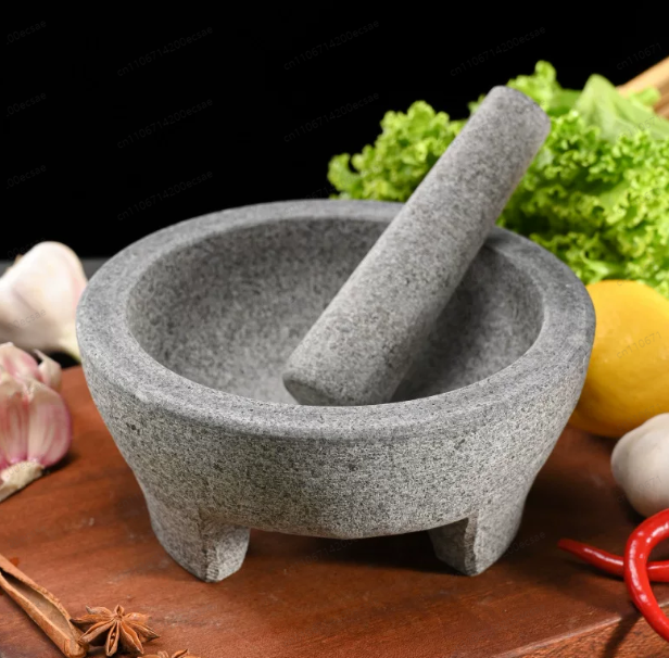 Natural Stone Granite Mortar P - Mortar Pestle Granite recension och pris
