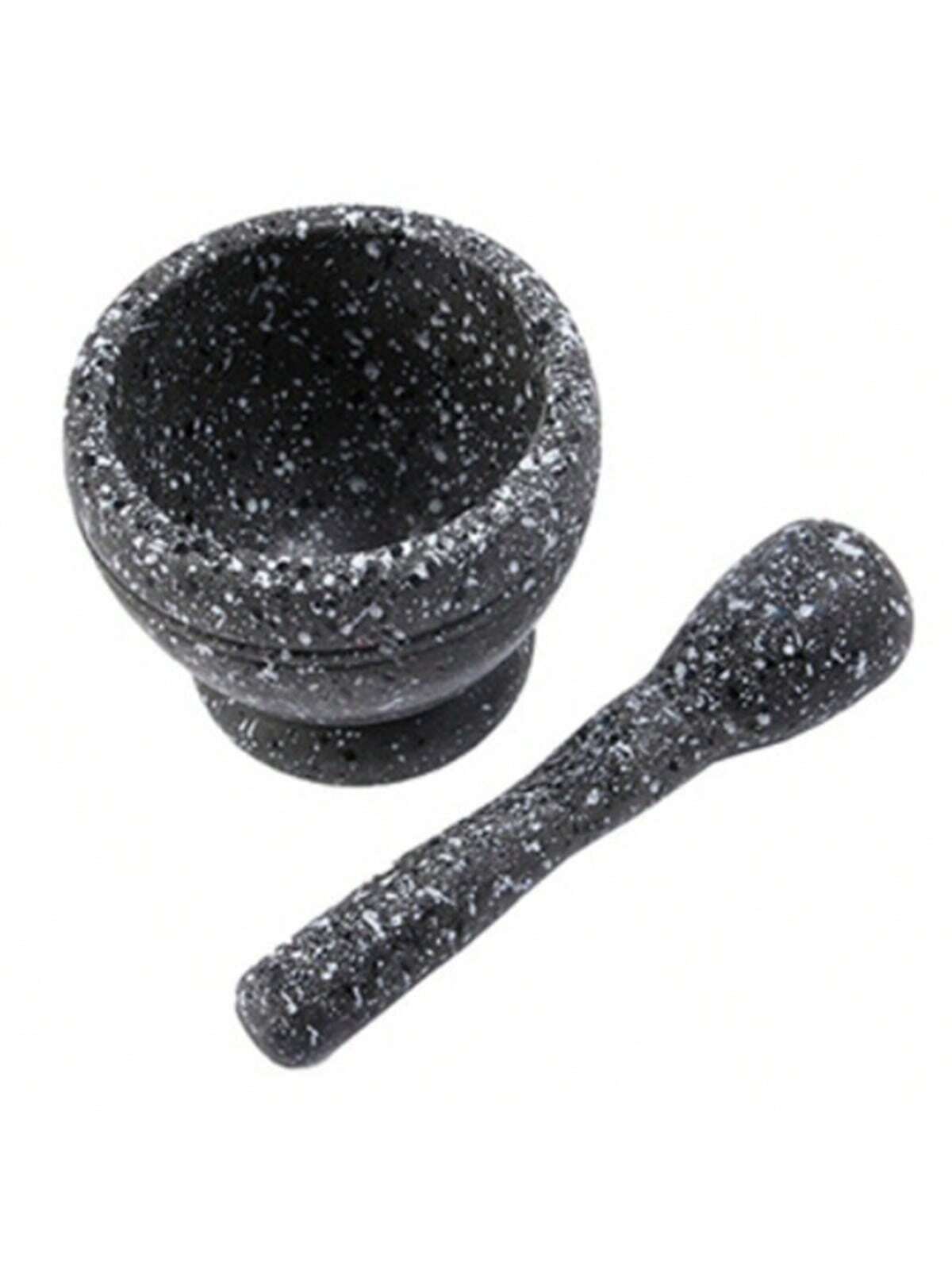 1pc Granite Texture Garlic Pre - Mortar Pestle Granite recension och pris