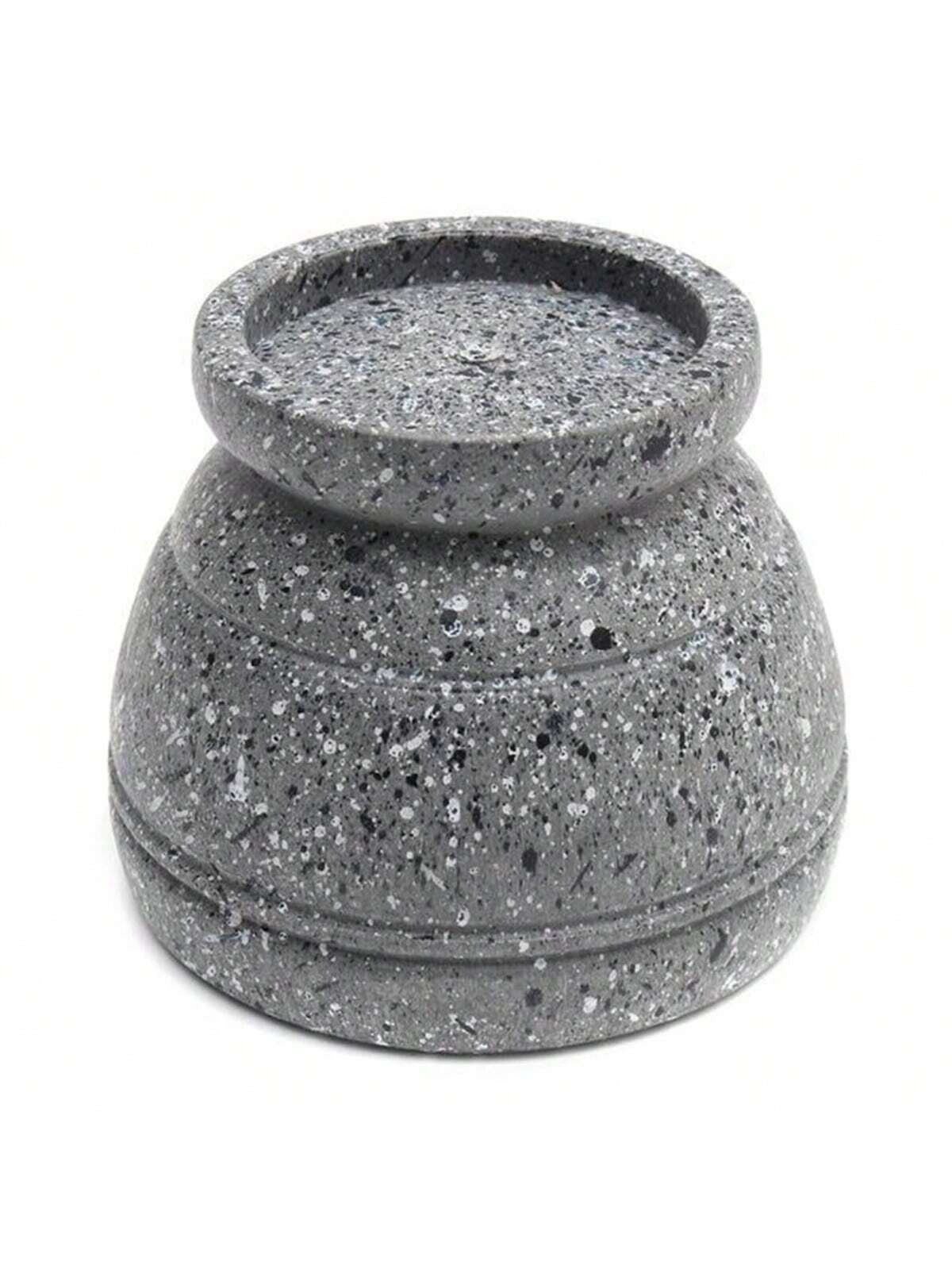 1pc Granite Texture Garlic Pre - Mortar Pestle Granite recension och pris