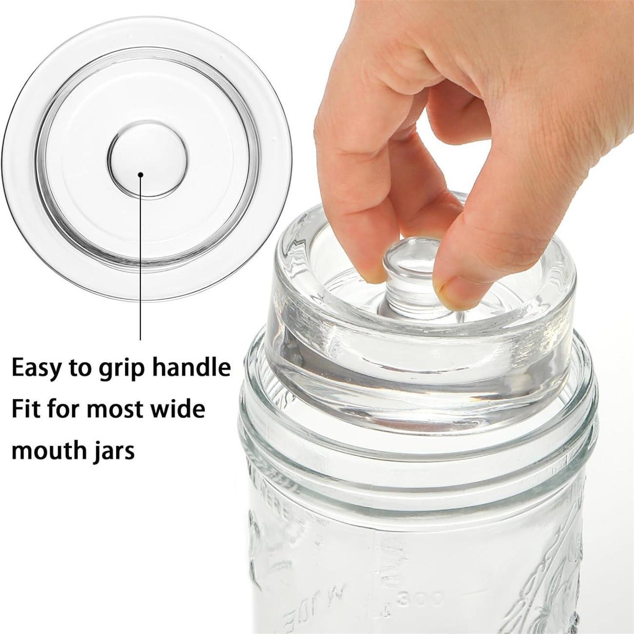 1Pcs Clear Fermented Glass Wei - Fermentation Crock recension och pris