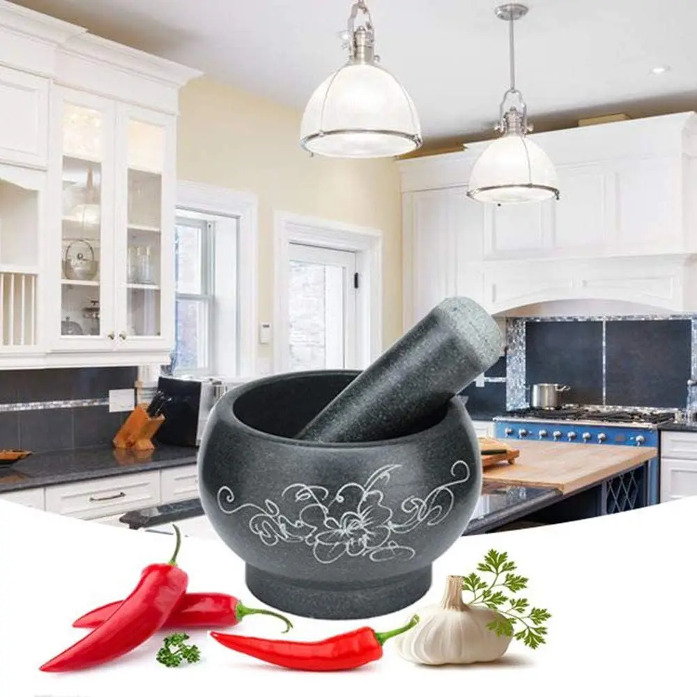 D16CMxH10CM Natural Granite Mo - Mortar Pestle Granite recension och pris